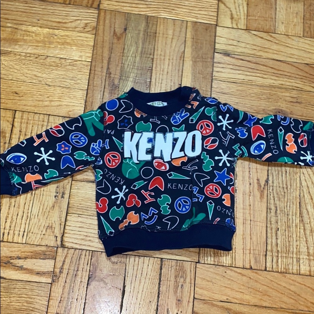 Unisex Kenzo cotton toddler sweatshirt